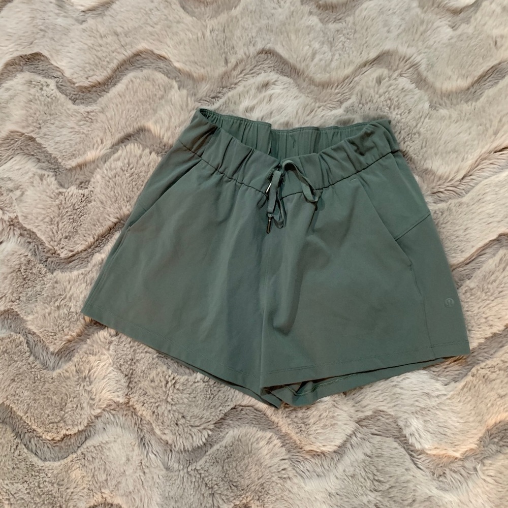 Lululemon Olive Green Shorts